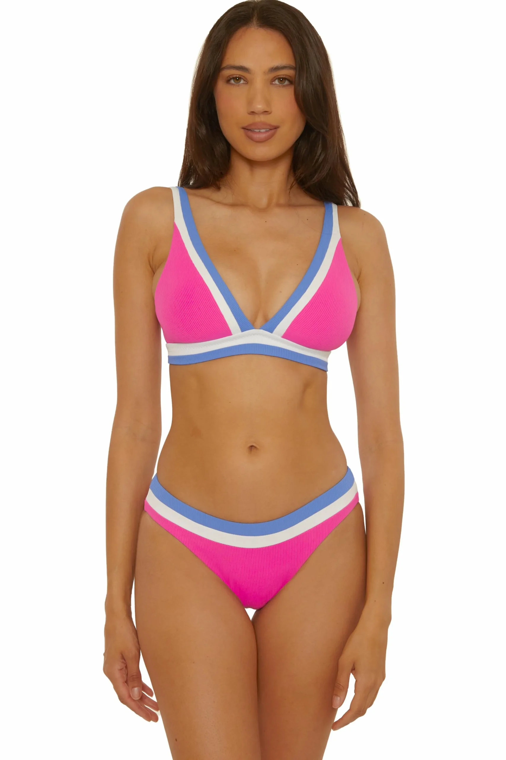 COAST LINE PLUNGE TOP