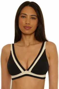 COAST LINE PLUNGE TOP