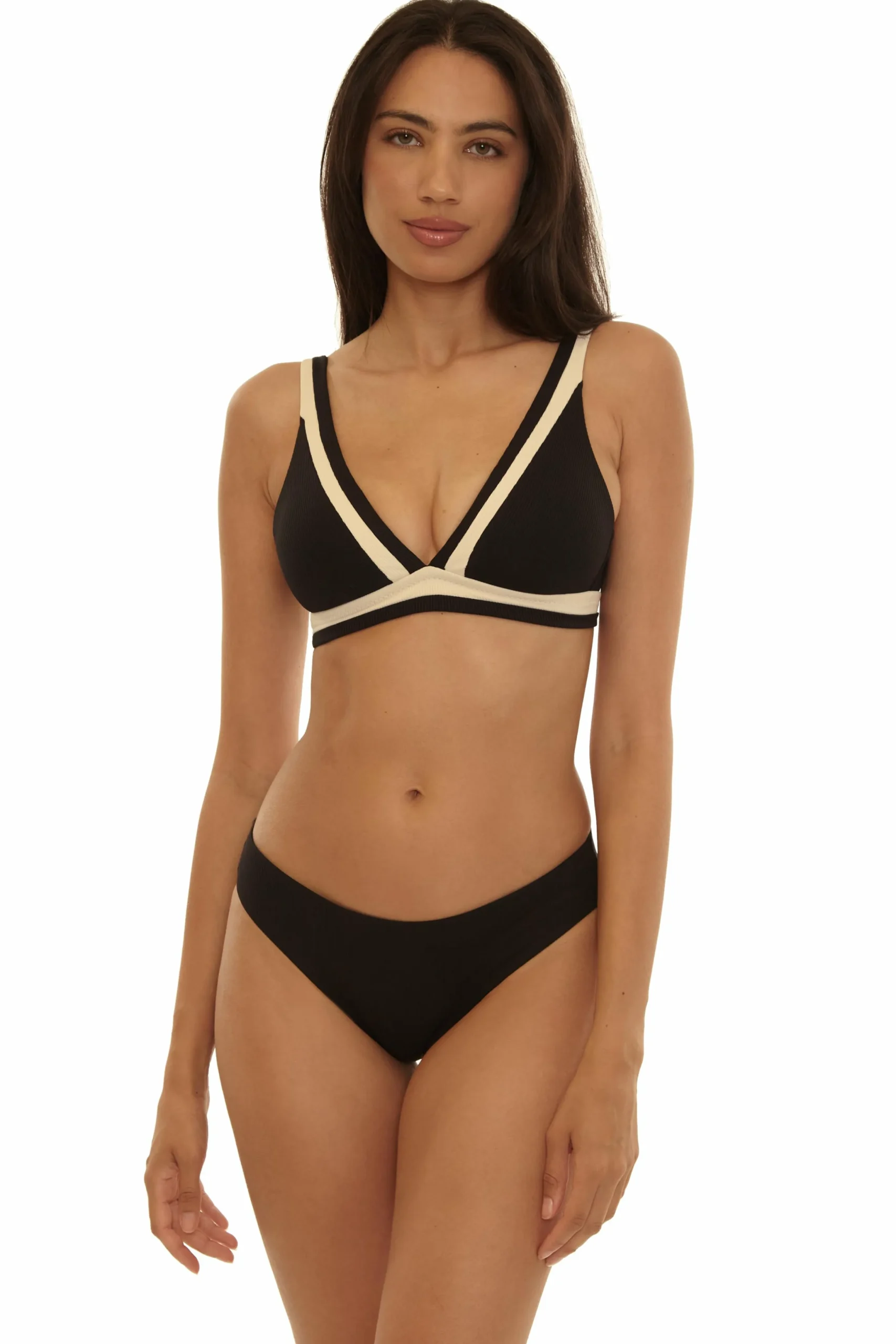 COAST LINE PLUNGE TOP