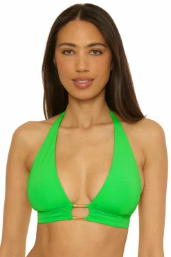 COLOR CODE HALTER TOP