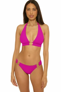 COLOR CODE HALTER TOP