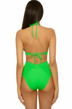 COLOR CODE HALTER TOP