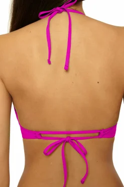 COLOR CODE HALTER TOP