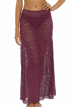 COLOR PLAY MAXI SKIRT