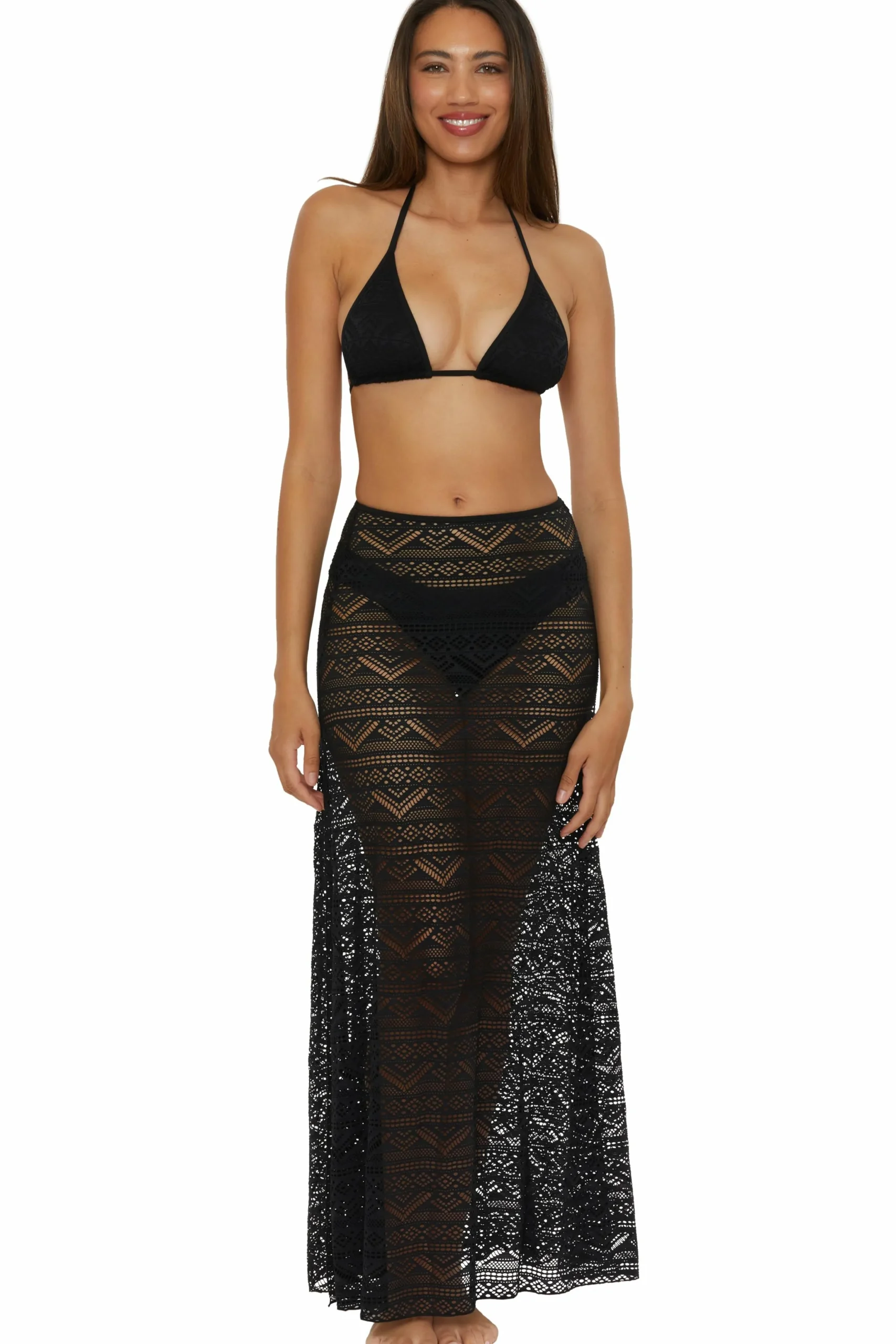 COLOR PLAY MAXI SKIRT