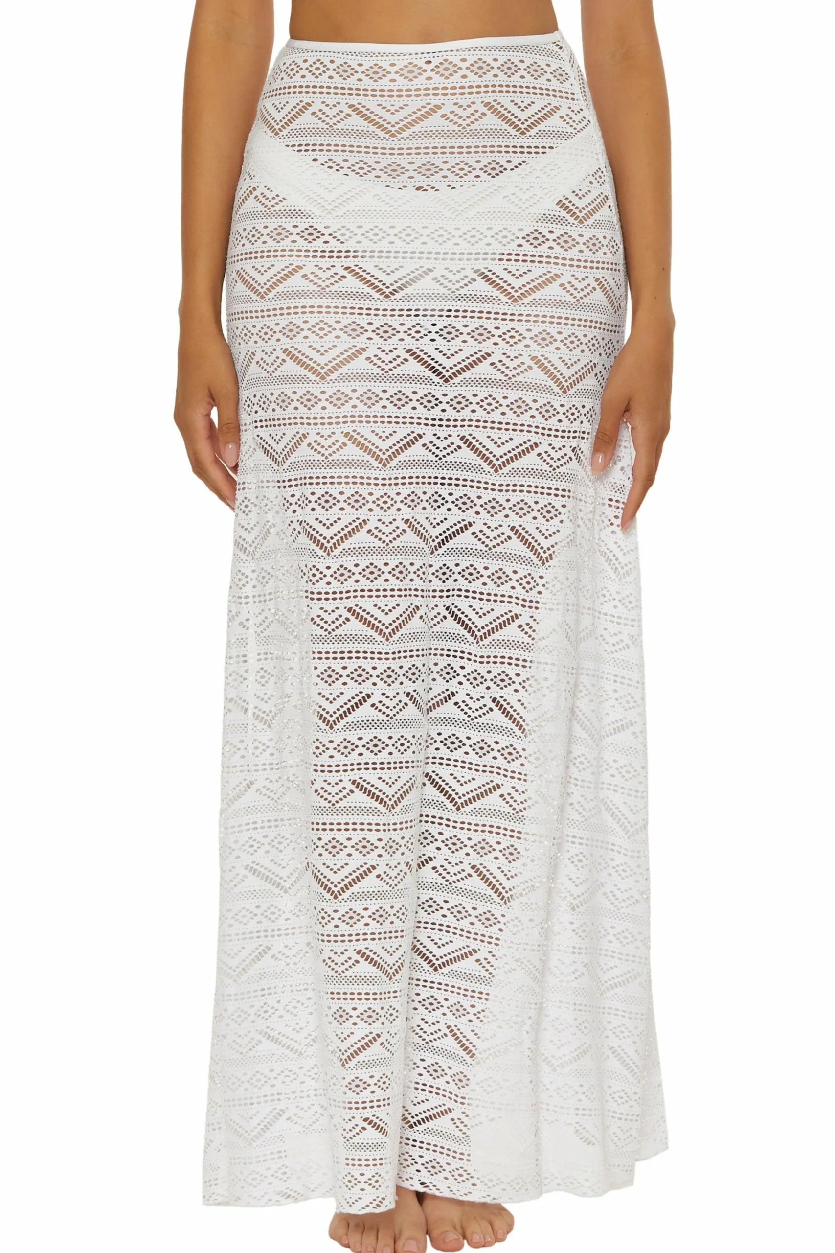 COLOR PLAY MAXI SKIRT