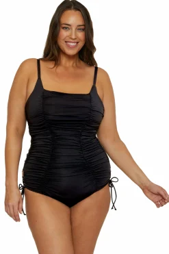 COLORCODE 1PC SHIRRED