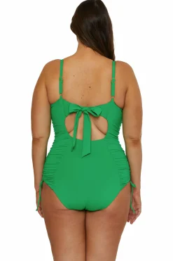 COLORCODE 1PC SHIRRED