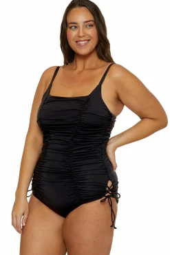 COLORCODE 1PC SHIRRED