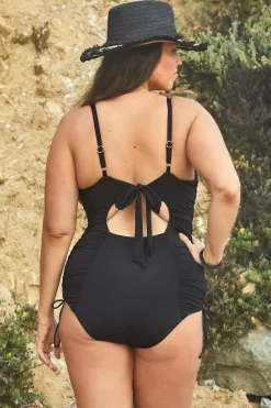 COLORCODE 1PC SHIRRED