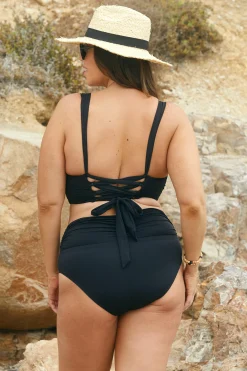 COLORCODE SHIRRED TOP