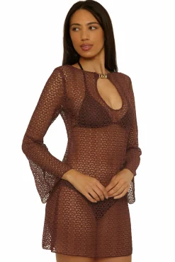 GOLDEN CROCHET TUNIC