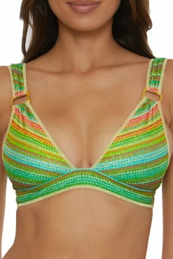 RAINBOW SUNSET HALTER