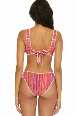 RAINBOW SUNSET HALTER