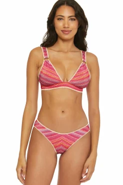 RAINBOW SUNSET HALTER